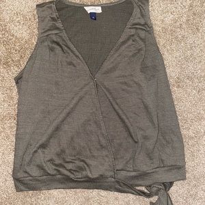 Army green wrap tank